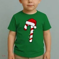 Christmas Candy Cane Holiday Toddler T-Shirt thumb 2