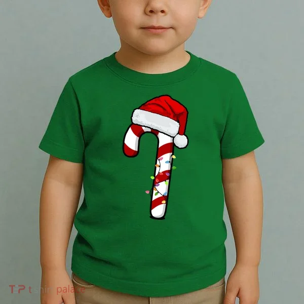 Christmas Candy Cane Holiday Toddler T-Shirt