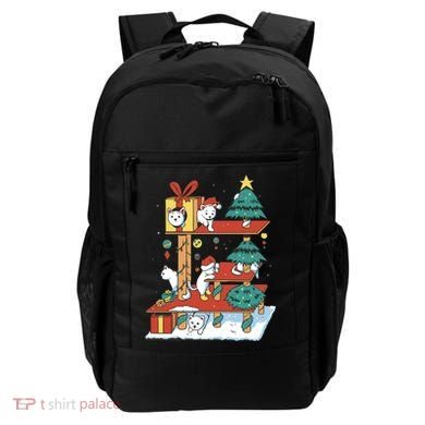 Cathouse Christmas Cat Tree Backpack