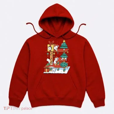 Cathouse Christmas Cat Tree Hoodie
