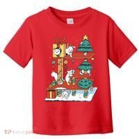 Cathouse Christmas Cat Tree Toddler T-Shirt thumb 0