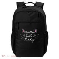 Cute Childless Cat Ladies Childless Cat Lady Backpack thumb 0