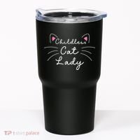 Cute Childless Cat Ladies Childless Cat Lady Tumbler thumb 0