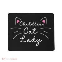Cute Childless Cat Ladies Childless Cat Lady Mousepad thumb 0