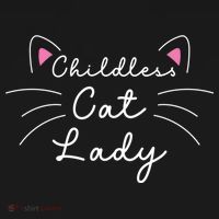 Cute Childless Cat Ladies Childless Cat Lady Mousepad thumb 1