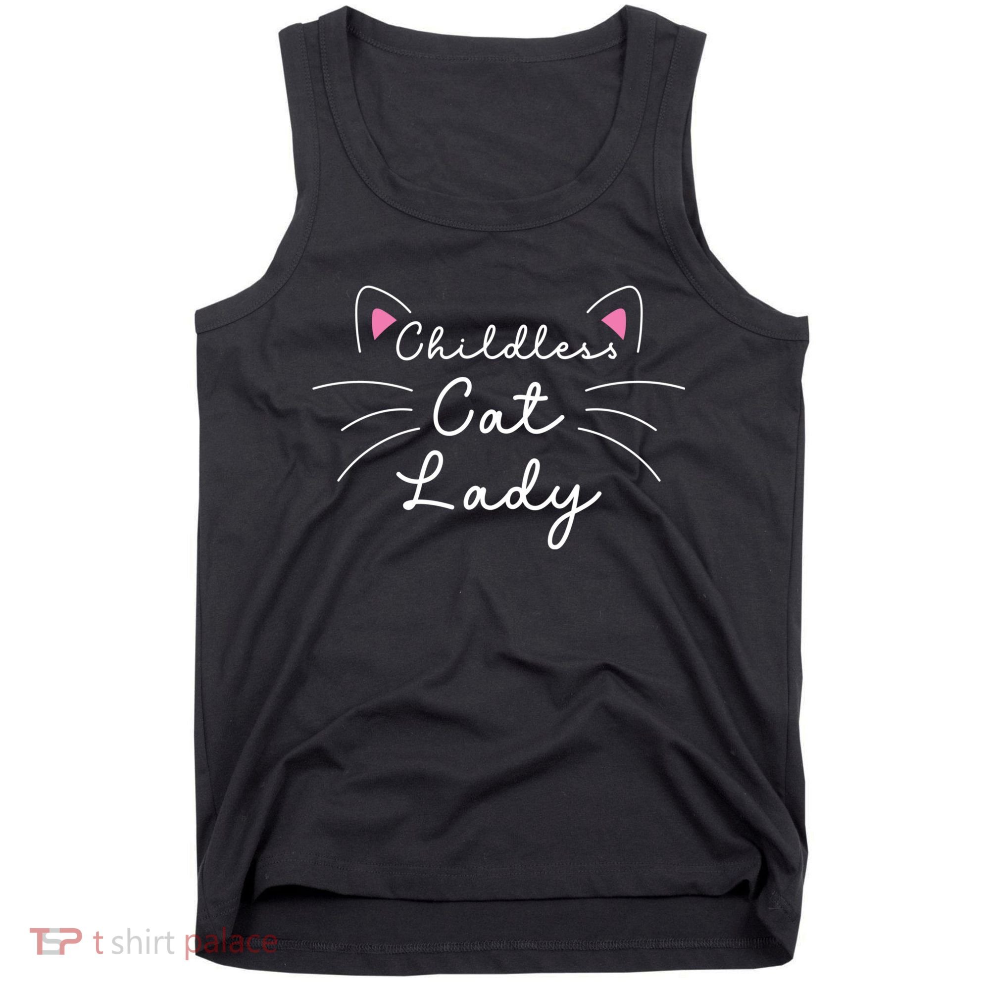 Cute Childless Cat Ladies Childless Cat Lady Tank Top