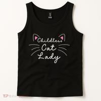 Cute Childless Cat Ladies Childless Cat Lady Tank Top thumb 2