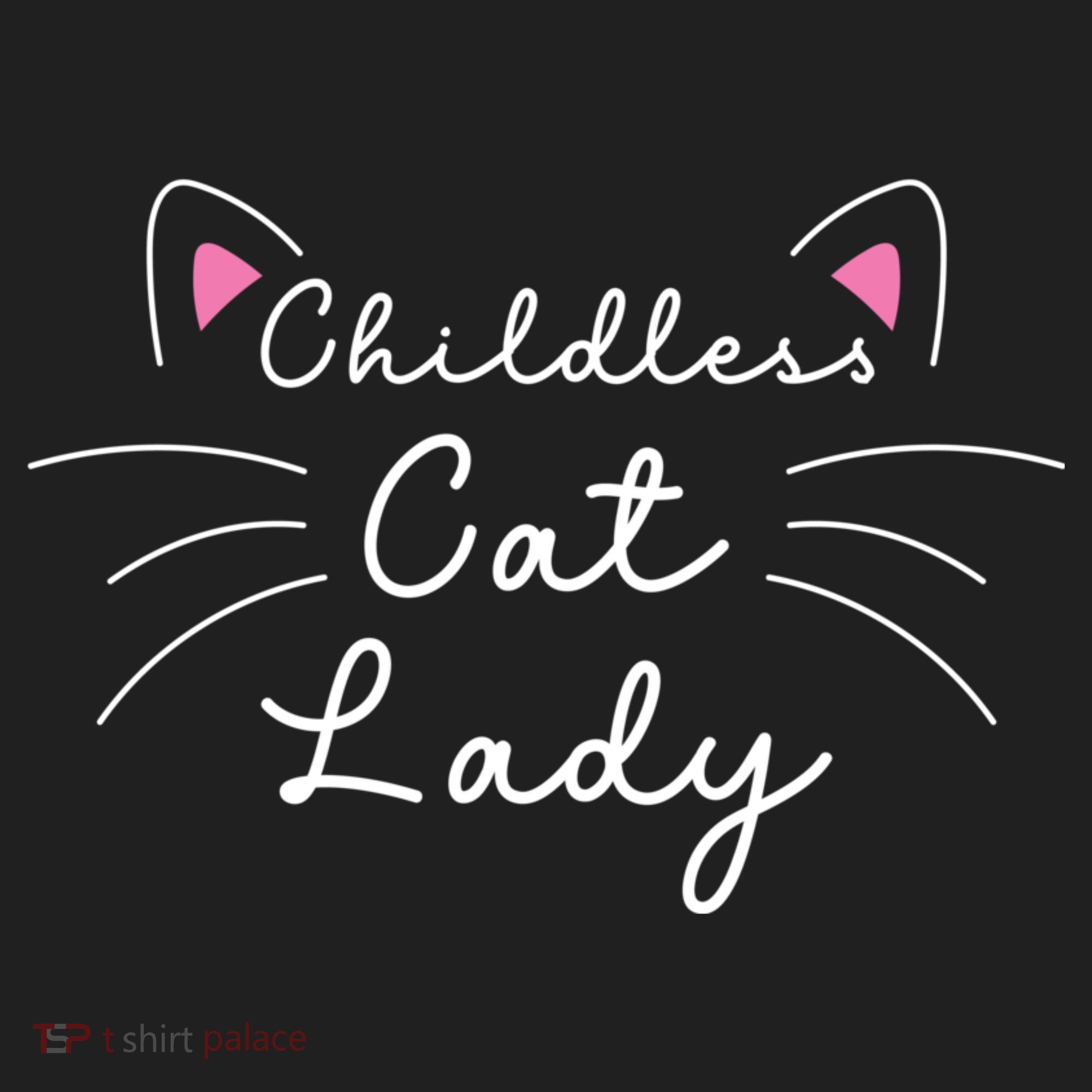 Cute Childless Cat Ladies Childless Cat Lady Golf Towel