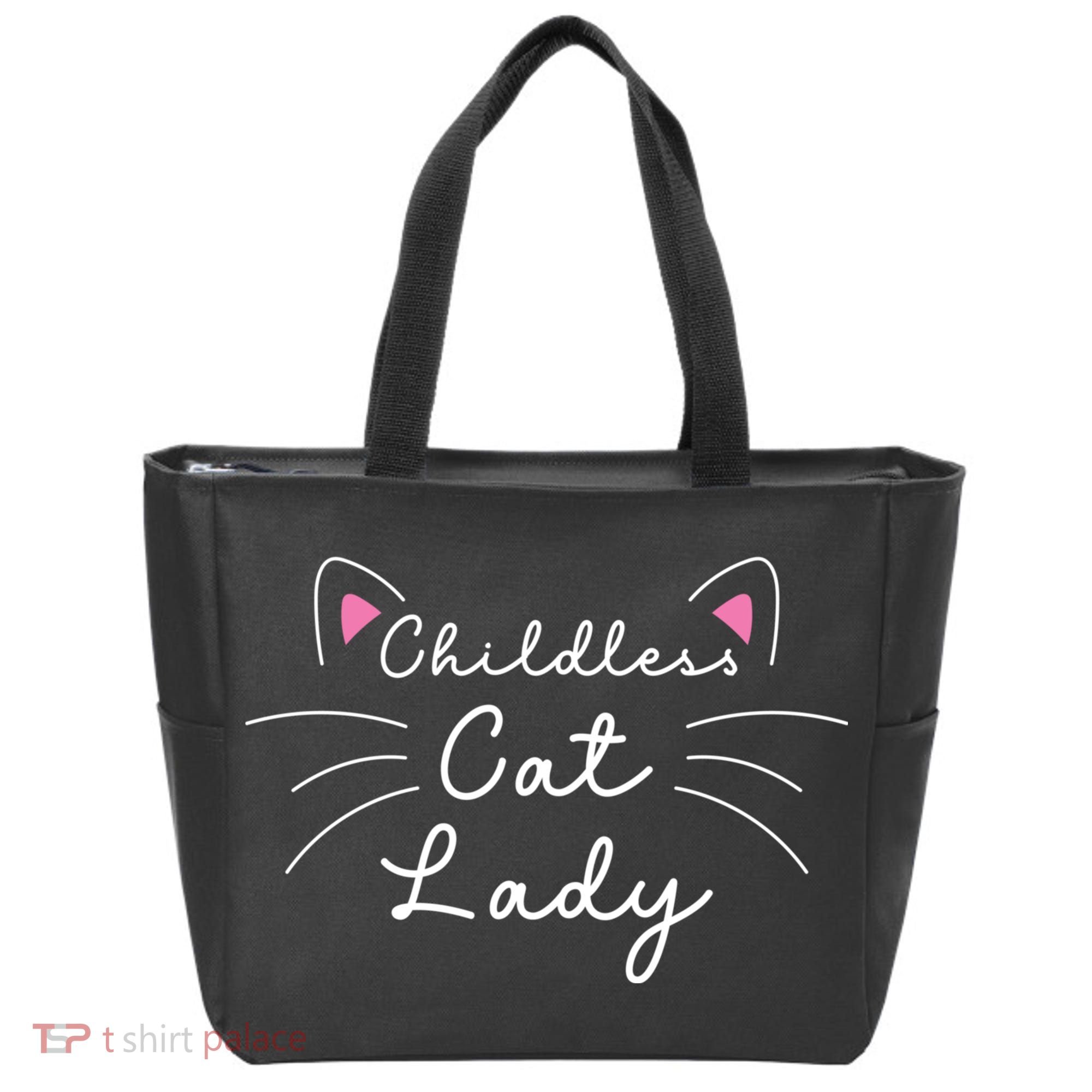 Cute Childless Cat Ladies Childless Cat Lady Tote Bag