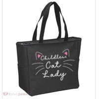 Cute Childless Cat Ladies Childless Cat Lady Tote Bag thumb 2