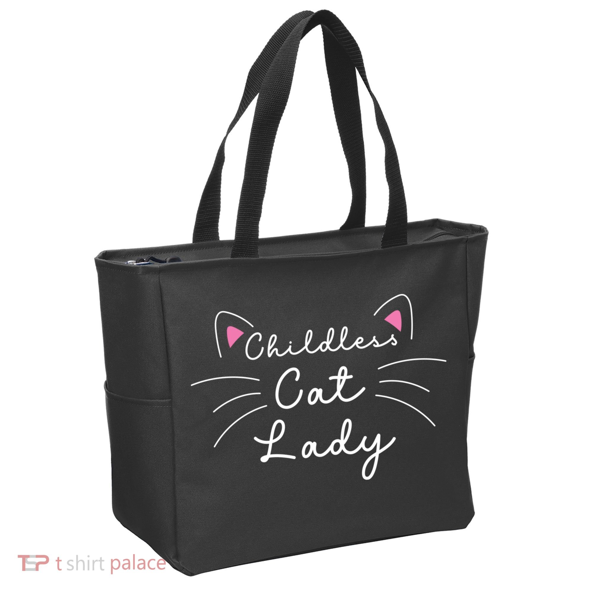Cute Childless Cat Ladies Childless Cat Lady Tote Bag
