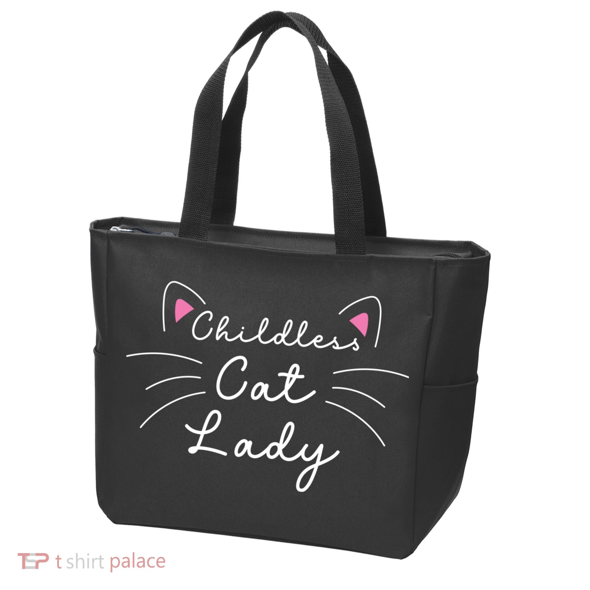 Cute Childless Cat Ladies Childless Cat Lady Tote Bag