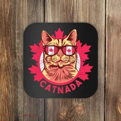 Canadian Cat Coaster