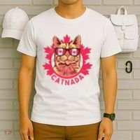 Canadian Cat T-Shirt thumb 6