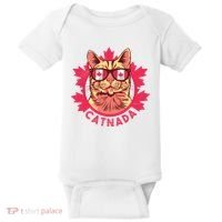Canadian Cat Baby Bodysuit thumb 0