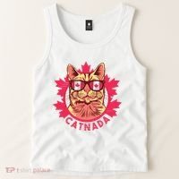 Canadian Cat Tank Top thumb 2