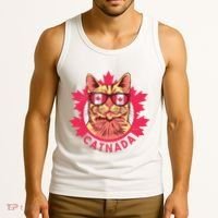 Canadian Cat Tank Top thumb 3