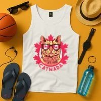 Canadian Cat Tank Top thumb 4