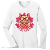 Canadian Cat Women's Long Sleeve Shirt thumb 0