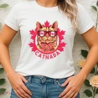 Canadian Cat Women's T-Shirt thumb 2