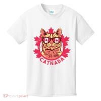 Canadian Cat Kids T-Shirt thumb 0