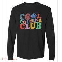 Cool Cousins Club Funny Cousin Crew Comfort Colors Heavyweight Long Sleeve T-Shirt thumb 0