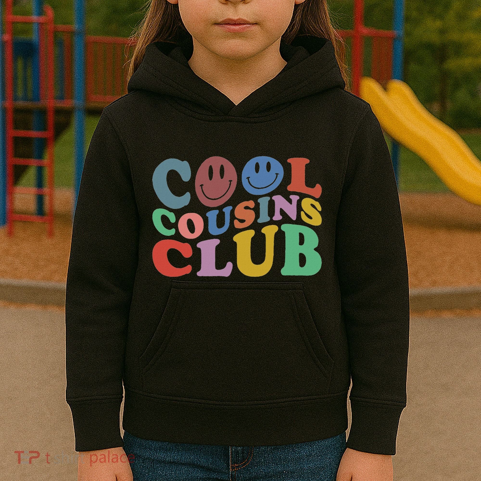 Cool Cousins Club Funny Cousin Crew Kids Hoodie