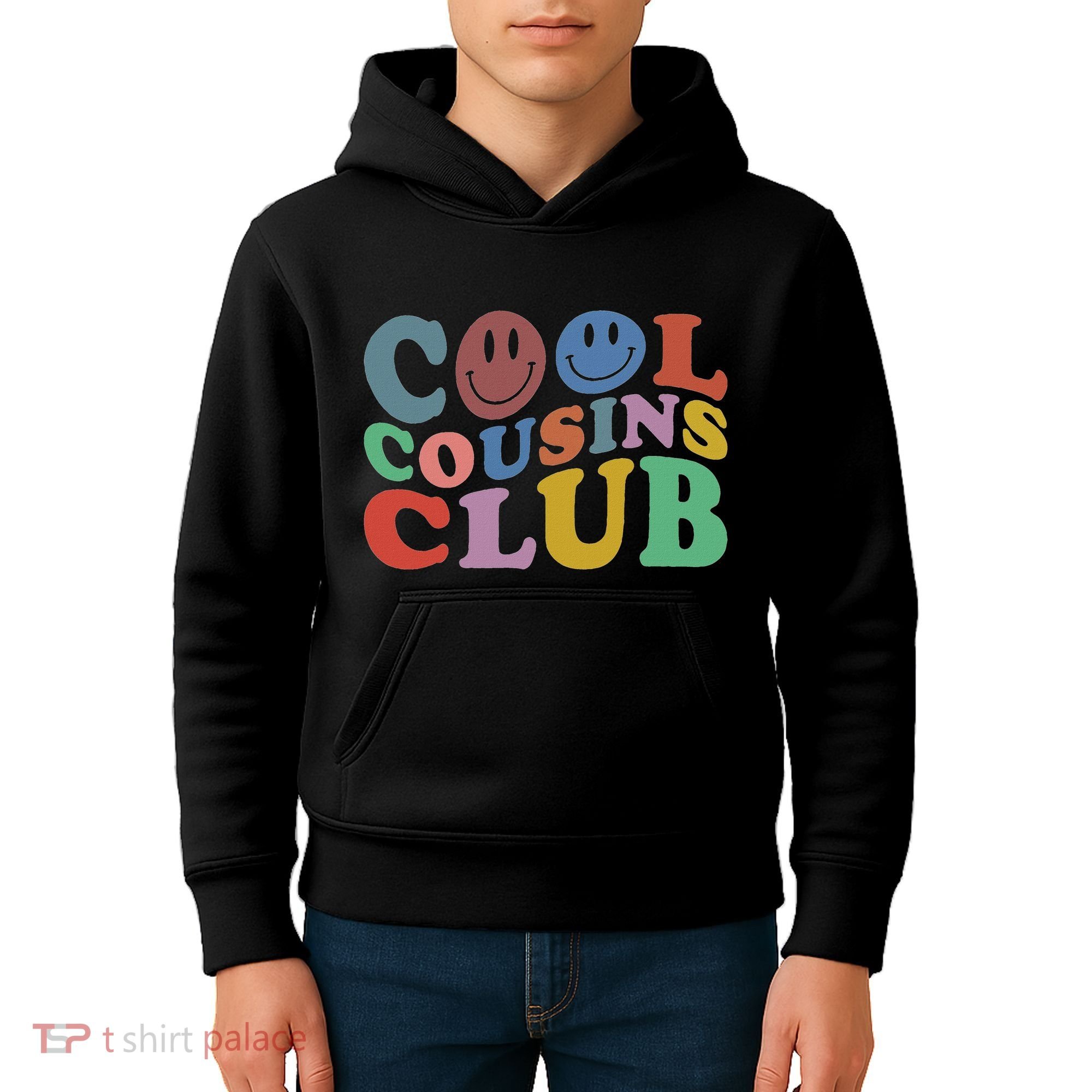 Cool Cousins Club Funny Cousin Crew Kids Hoodie