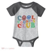 Cool Cousins Club Funny Cousin Crew Infant Baby Jersey Bodysuit thumb 0