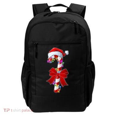 Cute Christmas Candy Cane Backpack