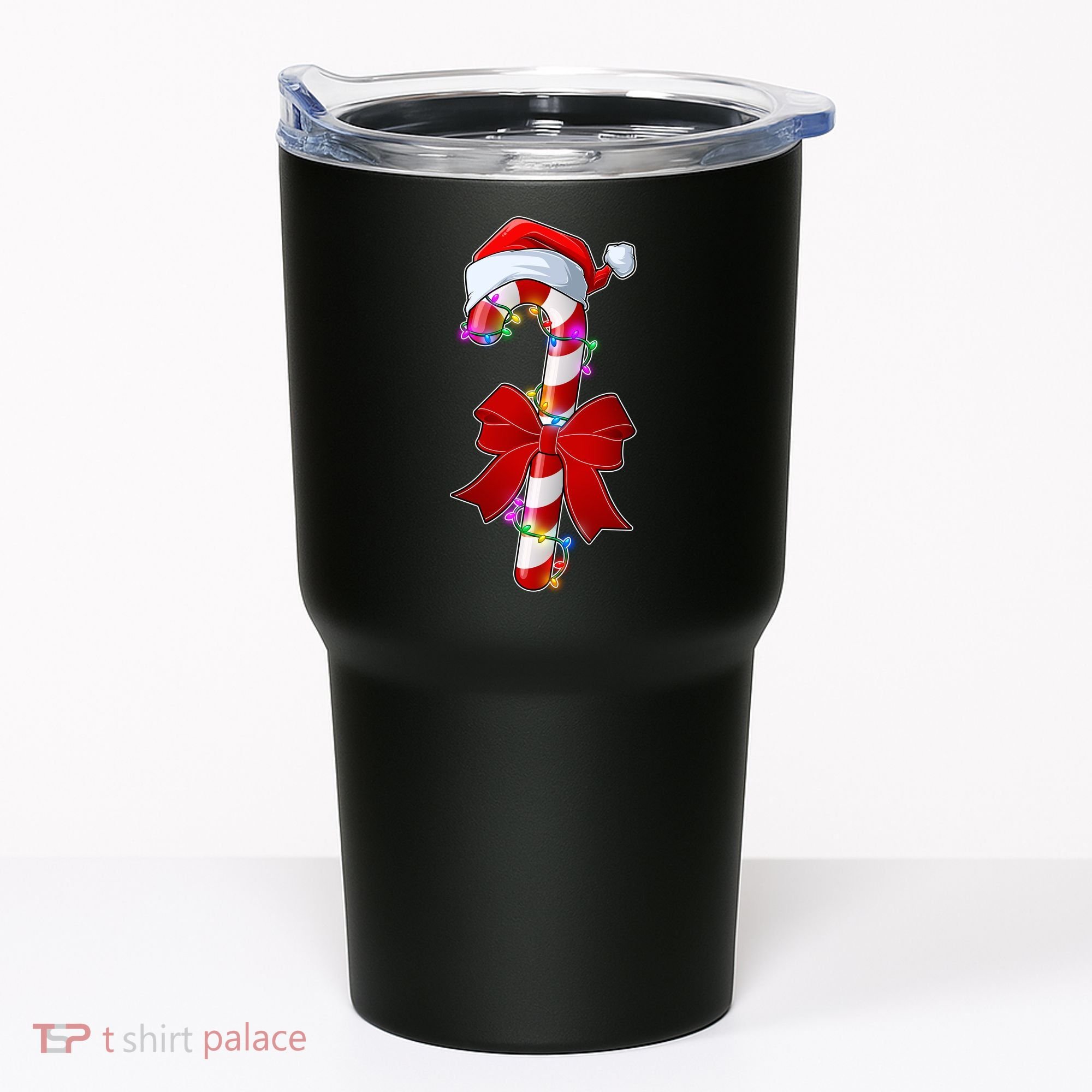 Cute Christmas Candy Cane Tumbler