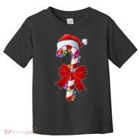 Cute Christmas Candy Cane Toddler T-Shirt thumb 0