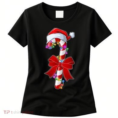 Cute Christmas Candy Cane Women's T-Shirt