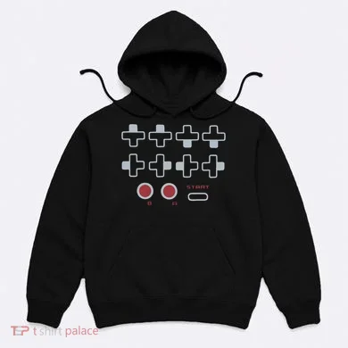 Cheat Code Contra Password Retro Game Gamer Gaming Hoodie