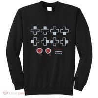 Cheat Code Contra Password Retro Game Gamer Gaming Sweatshirt thumb 0