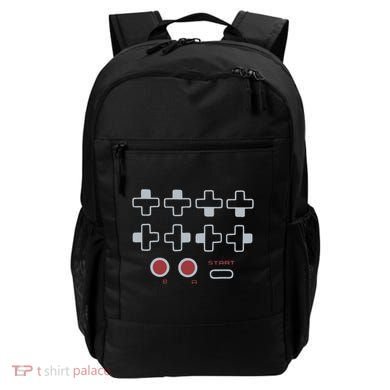Cheat Code Contra Password Retro Game Gamer Gaming Backpack