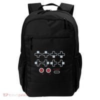 Cheat Code Contra Password Retro Game Gamer Gaming Backpack thumb 0