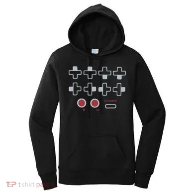 Cheat Code Contra Password Retro Game Gamer Gaming Women's Hoodie