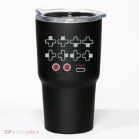 Cheat Code Contra Password Retro Game Gamer Gaming Tumbler thumb 0