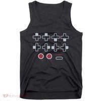 Cheat Code Contra Password Retro Game Gamer Gaming Tank Top thumb 0