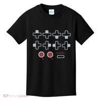Cheat Code Contra Password Retro Game Gamer Gaming Kids T-Shirt thumb 0