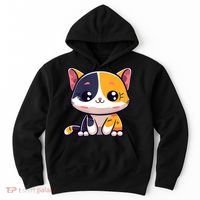 Calico Cat Cute Kitty Pet Kitten Owner Purr Meow Mom Mother Hoodie thumb 0