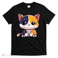 Calico Cat Cute Kitty Pet Kitten Owner Purr Meow Mom Mother T-Shirt thumb 0