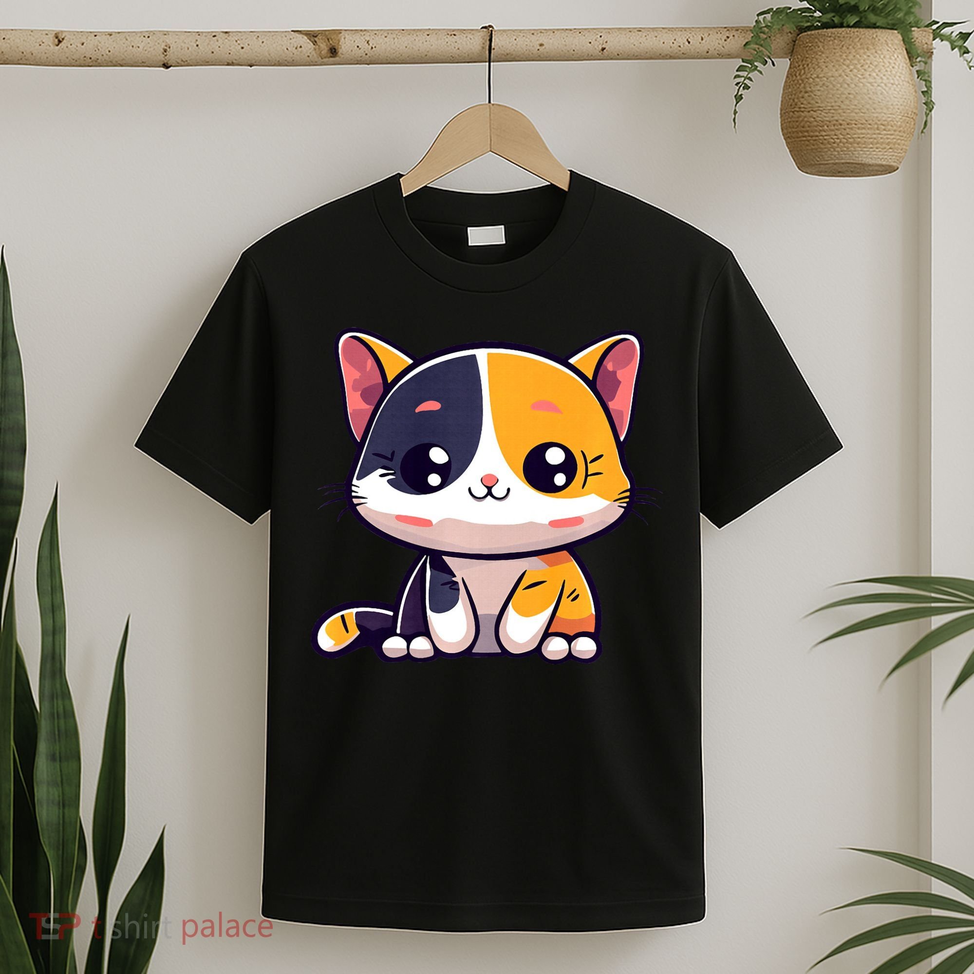 Calico Cat Cute Kitty Pet Kitten Owner Purr Meow Mom Mother T-Shirt