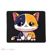Calico Cat Cute Kitty Pet Kitten Owner Purr Meow Mom Mother Mousepad thumb 0