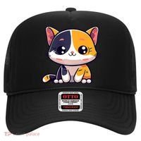Calico Cat Cute Kitty Pet Kitten Owner Purr Meow Mom Mother Hat thumb 0