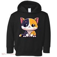 Calico Cat Cute Kitty Pet Kitten Owner Purr Meow Mom Mother Toddler Hoodie thumb 0