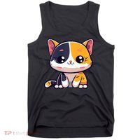 Calico Cat Cute Kitty Pet Kitten Owner Purr Meow Mom Mother Tank Top thumb 0
