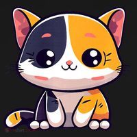 Calico Cat Cute Kitty Pet Kitten Owner Purr Meow Mom Mother Visor thumb 3