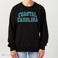 Coastal Carolina Chanticleers Retro Arch Logo Women's Sweatshirt thumb 0